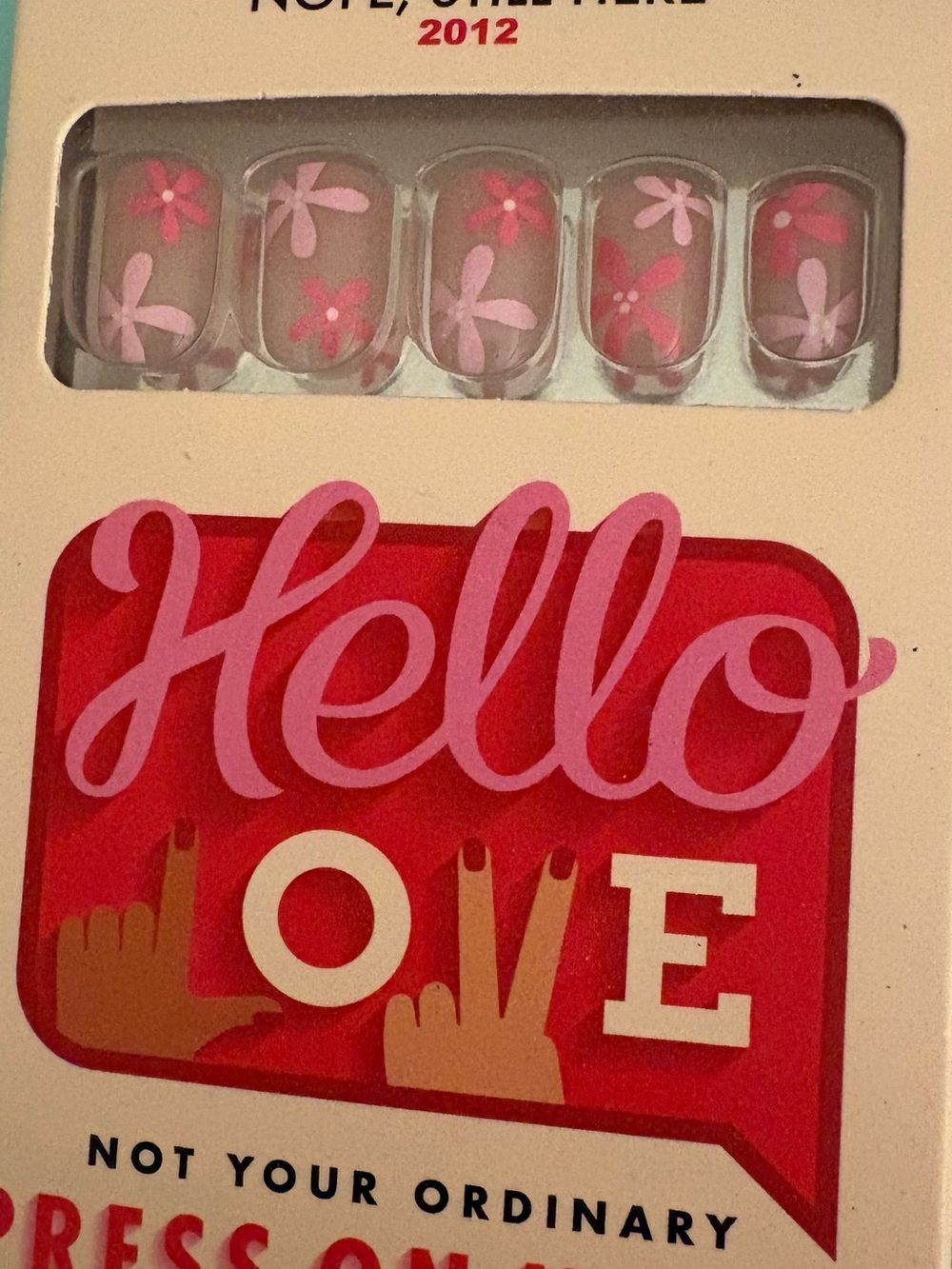 Hello Love - nails